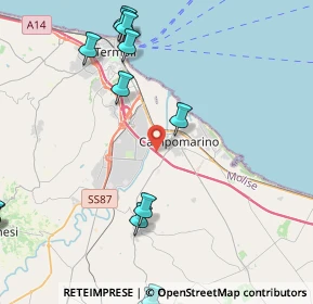 Mappa A14, 86042 Campomarino CB, Italia (6.09846)