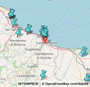 Mappa A14, 86042 Campomarino CB, Italia (20.70667)