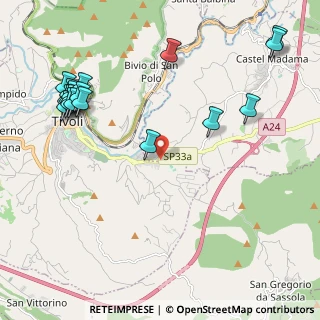 Mappa Strada Provinciale, 00024 Castel Madama RM, Italia (2.825)