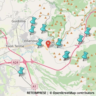 Mappa Strada di Pomata, 00019 Tivoli RM, Italia (4.72182)