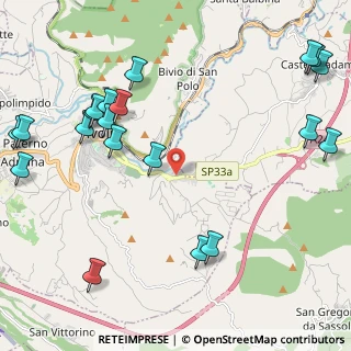 Mappa Via degli Acquedotti, 00019 Tivoli RM, Italia (3.022)