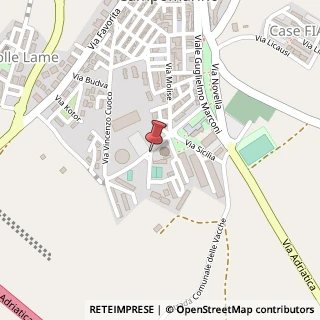 Mappa Via carlo alberto dalla chiesa, 86042 Campomarino, Campobasso (Molise)