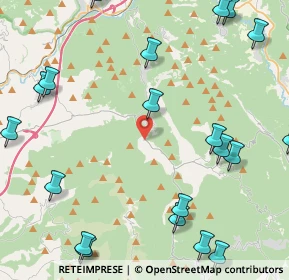 Mappa Via del Castagneto, 00020 Ciciliano RM, Italia (6.399)