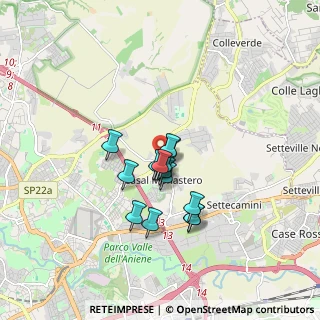 Mappa Via Belmonte in Sabina, 00131 Roma RM, Italia (1.27571)