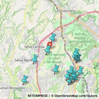 Mappa Via Pietro Antonio Crevenna, 00135 Roma RM, Italia (2.84294)