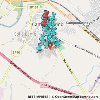 Mappa Via Sicilia, 86042 Campomarino CB, Italia (0.408)