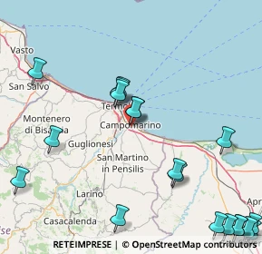 Mappa Via Sicilia, 86042 Campomarino CB, Italia (24.43947)