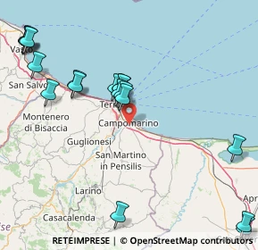 Mappa Via Sicilia, 86042 Campomarino CB, Italia (21.23111)