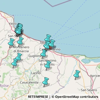 Mappa Via Sicilia, 86042 Campomarino CB, Italia (20.5205)