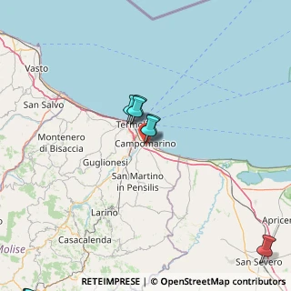Mappa Via Sicilia, 86042 Campomarino CB, Italia (29.88273)