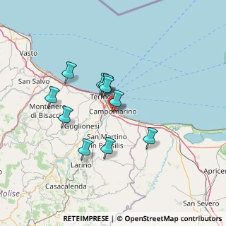 Mappa Via Sicilia, 86042 Campomarino CB, Italia (11.95273)