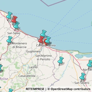 Mappa Via Sicilia, 86042 Campomarino CB, Italia (33.01625)