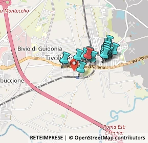 Mappa Via Guido Baccelli, 00011 Tivoli RM, Italia (0.681)