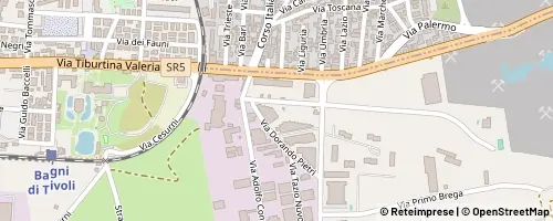 Mappa Tivoli