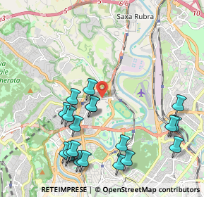 Mappa Via Flaminia vecchia, 00191 Roma RM, Italia (2.4995)