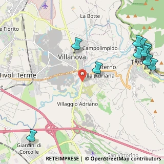 Mappa Tivoli, 00010 Tivoli RM, Italia (3.19)