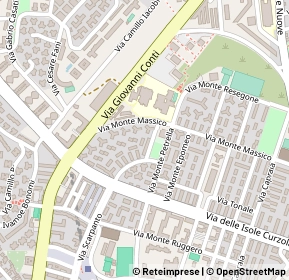 Mappa Via Monte Crocco, 00139 Roma RM, Italia (0.20769)