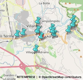 Mappa Via Lago di Albano, 00011 Tivoli RM, Italia (1.77571)