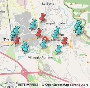 Mappa Via Lago di Albano, 00011 Tivoli RM, Italia (2.164)
