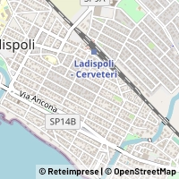 Kartta Ladispoli