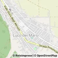 Karte Luco dei Marsi