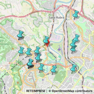 Mappa Via Cantalupo in Sabina, 00191 Roma RM, Italia (2.48)
