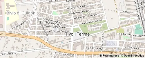 Mappa Tivoli