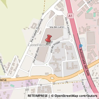 Mappa Via Tiburtina Valeria, 584, 00012 Casape, Roma (Lazio)