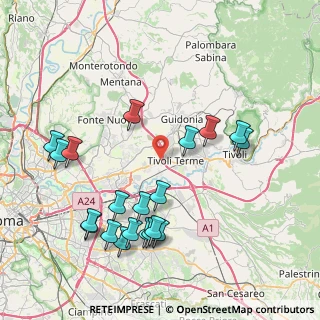 Mappa Centro Commerciale, 00012 Guidonia Montecelio RM (9.4465)