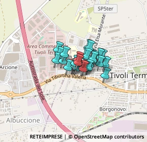 Mappa Via dei Platani, 00012 Guidonia Montecelio RM, Italia (0.21071)