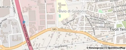 Mappa Guidonia Montecelio