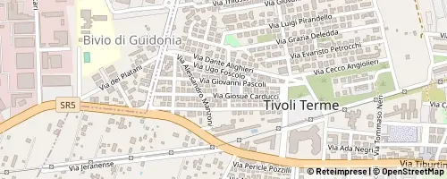 Mappa Tivoli