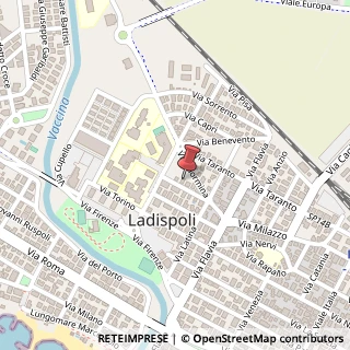 Mappa Via Formia, 8, 00055 Ladispoli, Roma (Lazio)