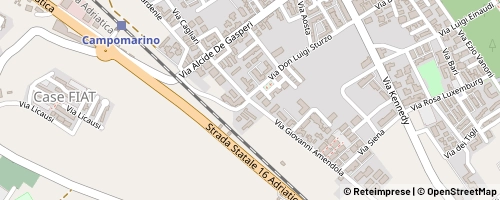 Mappa Campomarino