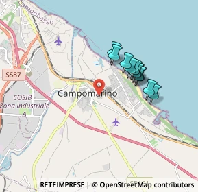 Mappa Via Licausi, 86042 Campomarino CB, Italia (1.57273)