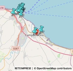 Mappa Via Licausi, 86042 Campomarino CB, Italia (5.59643)