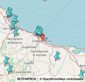 Mappa Via Licausi, 86042 Campomarino CB, Italia (22.61231)