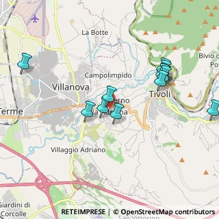 Mappa Via Lago D'Orta, 00010 Tivoli RM, Italia (2.04917)