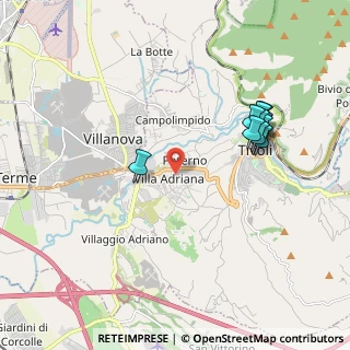 Mappa Via Lago D'Orta, 00010 Tivoli RM, Italia (2.07909)