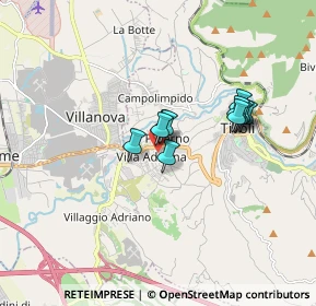 Mappa Via Lago D'Orta, 00010 Tivoli RM, Italia (1.31545)