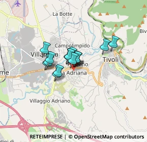 Mappa Via Lago D'Orta, 00010 Tivoli RM, Italia (0.97938)