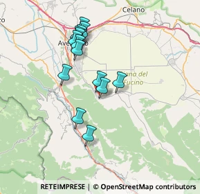 Mappa Strada Provinciale Avezzano Trasacco, 67056 Luco dei Marsi AQ, Italia (6.875)