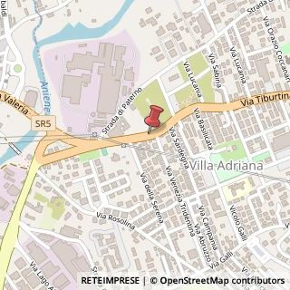 Mappa Via tiburtina valeria 97, 00012 Tivoli, Roma (Lazio)