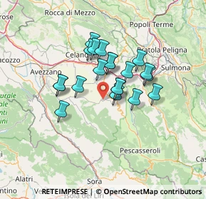 Mappa Via Primo Maggio, 67050 Ortucchio AQ, Italia (10.775)