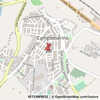 Mappa Via abruzzi 10, 86042 Campomarino, Campobasso (Molise)