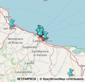 Mappa Via Palmiro Togliatti, 86042 Campomarino CB, Italia (23.40538)