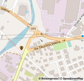 Mappa Via di Pontelucano, 00019 Tivoli RM, Italia (0.16923)