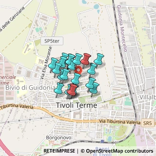 Mappa Via Giovanni Verga, 00011 Tivoli RM, Italia (0.25833)