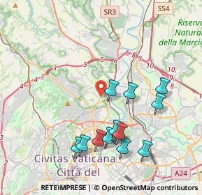 Mappa Via dei Due Ponti, 00191 Roma RM, Italia (4.23)