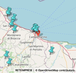 Mappa Via Biferno, 86042 Campomarino CB, Italia (20.58)